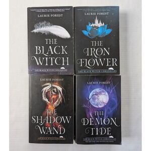 The‎ Black Witch Chronicles Laurie Forest Book Lot 1 2 3 4 Paperback